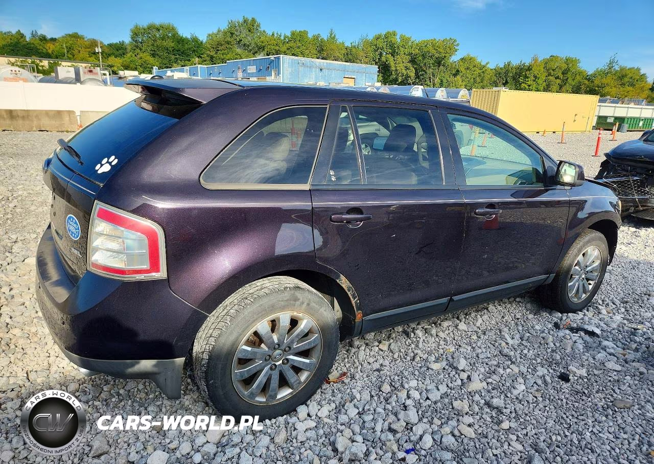 2007 Ford Edge Sel Plus VIN:2FMDK39C67BA30103 - 3