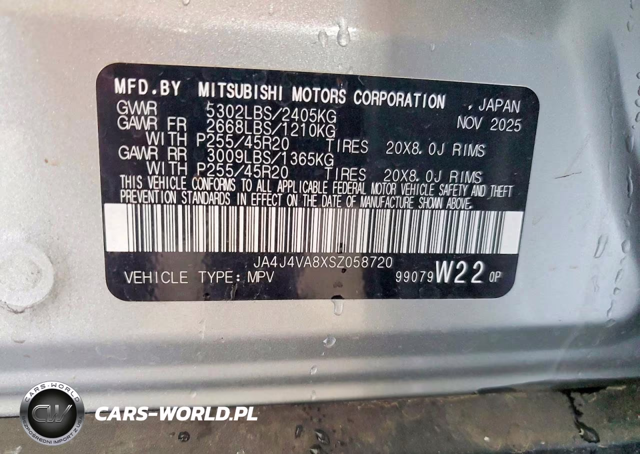 2025 Mitsubishi Outlander Se VIN:JA4J4VA8XSZ058720 - 13