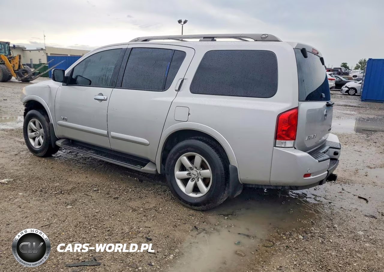 2008 Nissan Armada Se Ffv VIN:5N1BA08D38N620624 - 2