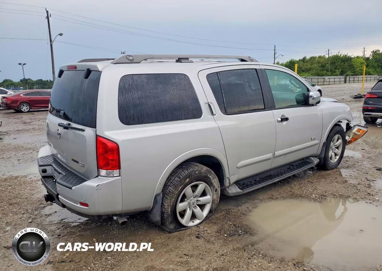 2008 Nissan Armada Se Ffv VIN:5N1BA08D38N620624 - 3