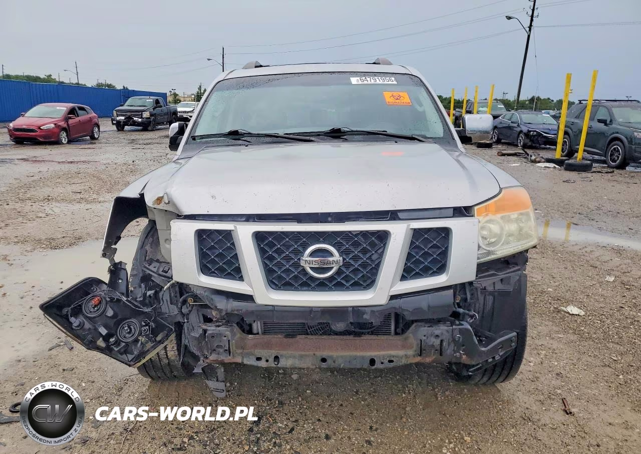 2008 Nissan Armada Se Ffv VIN:5N1BA08D38N620624 - 5