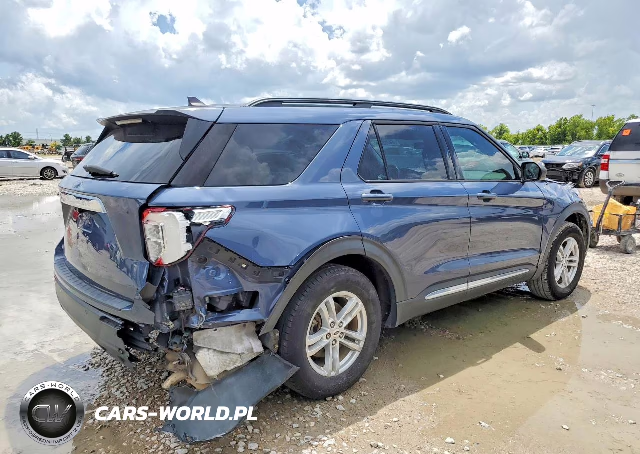 2021 Ford Explorer Xlt VIN:1FMSK7DH1MGA70742 - 3