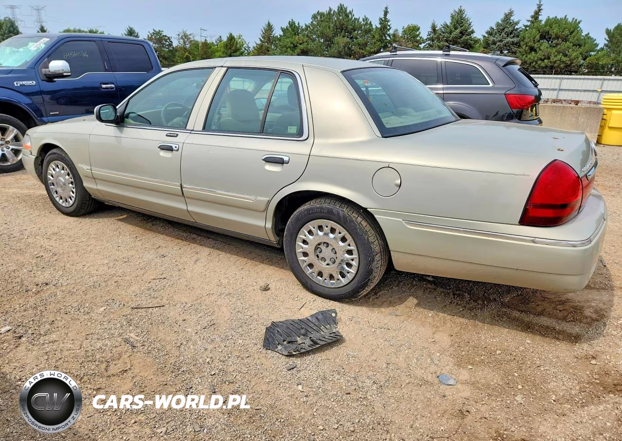 2004 Mercury Grand Marquis Gs VIN:2MEFM74W94X645645 - 2