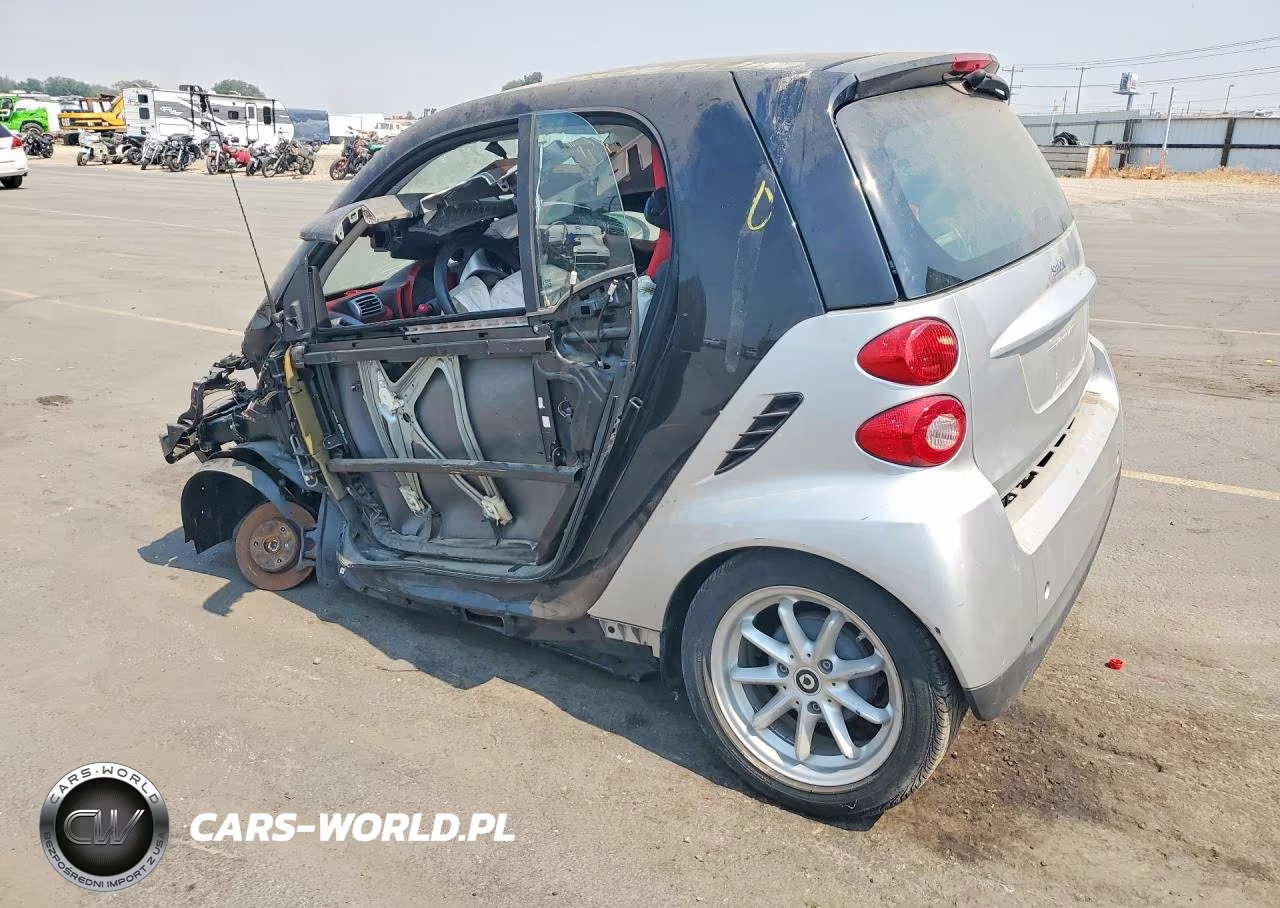 2009 Smart Fortwo Pure VIN:WMEEJ31X99K245883 - 2