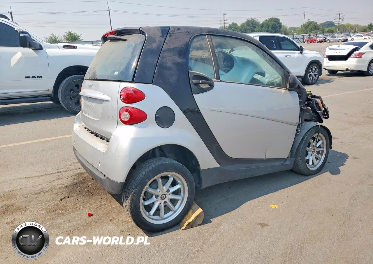 2009 Smart Fortwo Pure VIN:WMEEJ31X99K245883 - 3