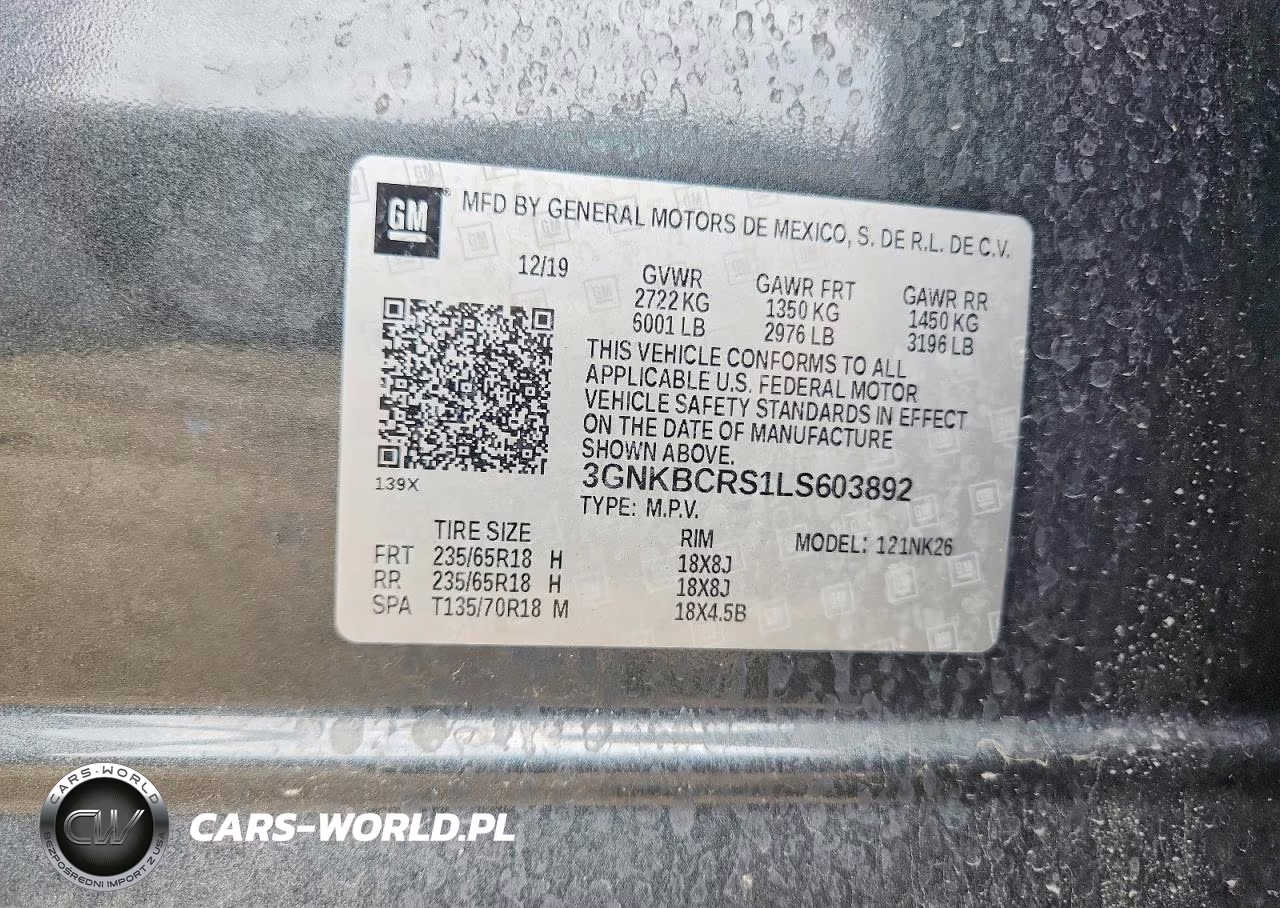2020 Chevrolet Blazer 2Lt VIN:3GNKBCRS1LS603892 - 12