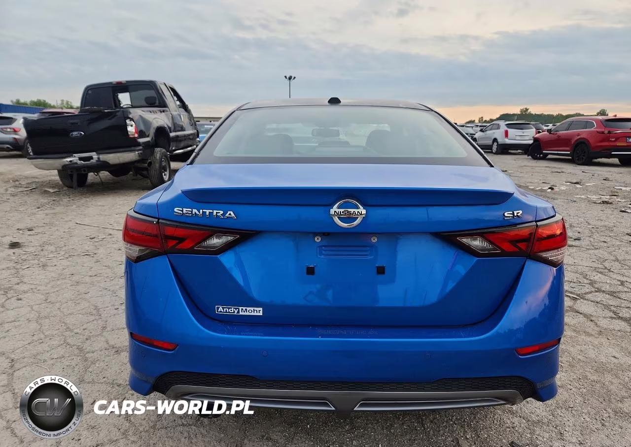 2021 Nissan Sentra Sr VIN:3N1AB8DV1MY309056 - 6