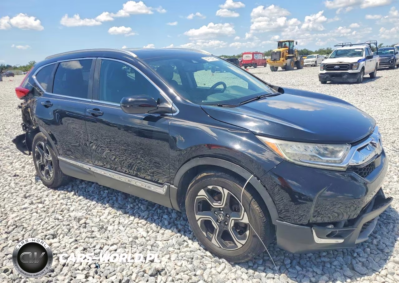 2017 Honda Cr-V Touring VIN:5J6RW1H95HL013927 - 4