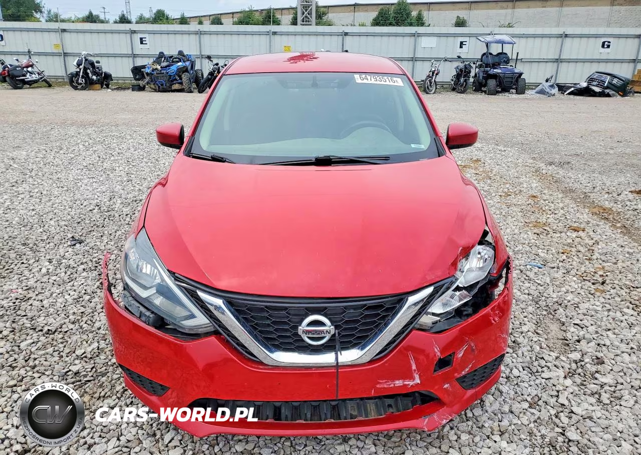 2017 Nissan Sentra Sv VIN:3N1AB7AP8HL680878 - 5