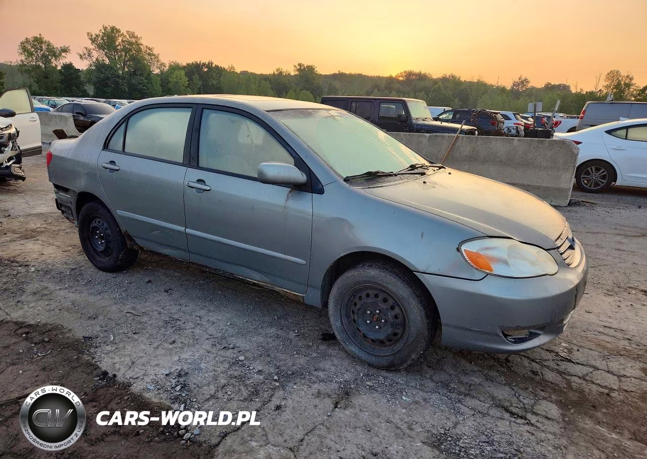 2003 Toyota Corolla Le VIN:2T1BR32E63C160175 - 4