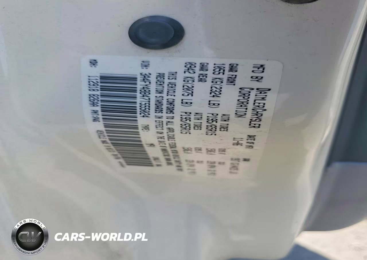 2007 Chrysler Pt Cruiser VIN:3A4FY48B47T555024 - 13