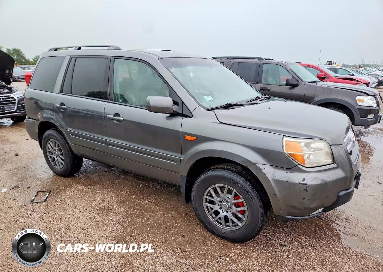 2007 Honda Pilot Exl VIN:2HKYF18637H506595 - 4