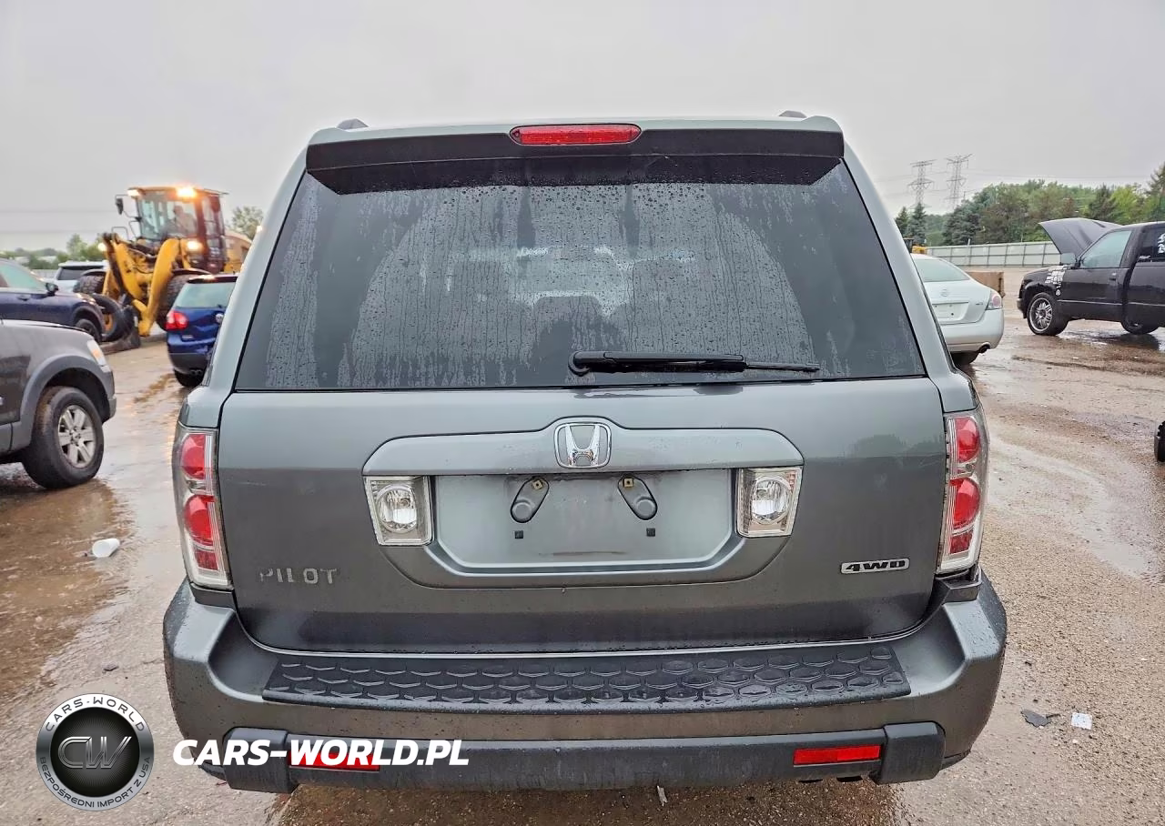 2007 Honda Pilot Exl VIN:2HKYF18637H506595 - 6