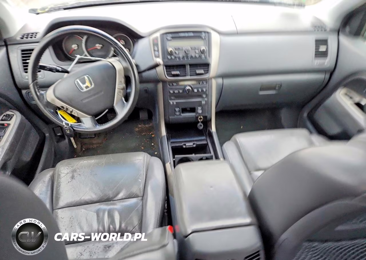 2007 Honda Pilot Exl VIN:2HKYF18637H506595 - 8