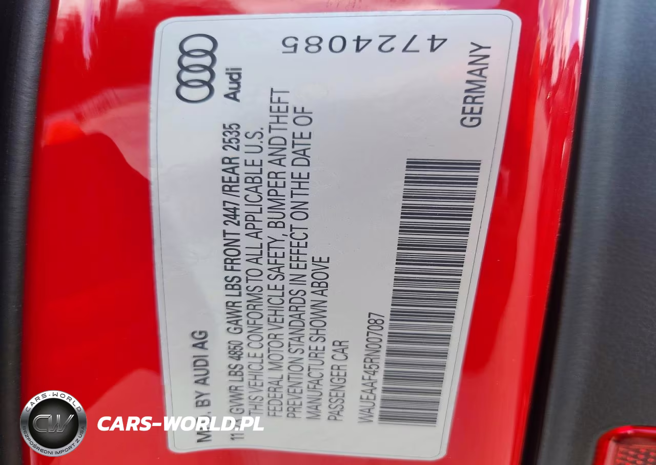 2024 Audi A4 Premium Plus 45 VIN:WAUEAAF45RN007087 - 12