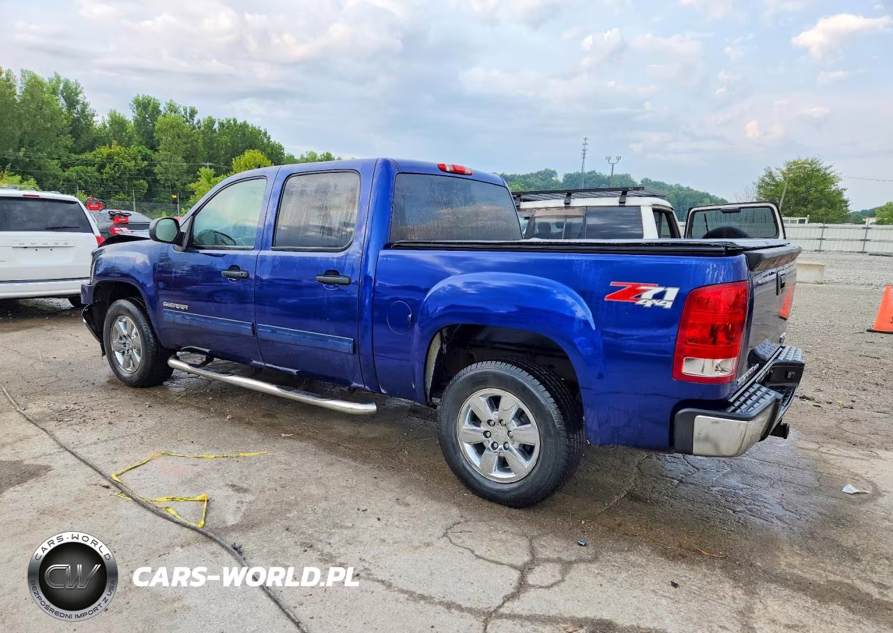 2013 GMC Sierra K1500 Sle VIN:3GTP2VE78DG280845 - 2