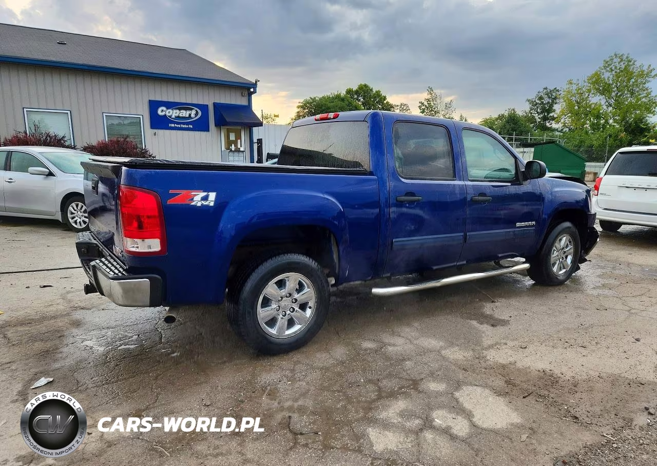 2013 GMC Sierra K1500 Sle VIN:3GTP2VE78DG280845 - 3