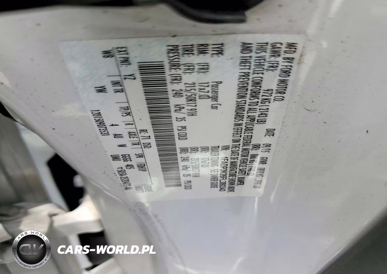 2015 Ford Focus Se VIN:1FADP3K26FL380343 - 12