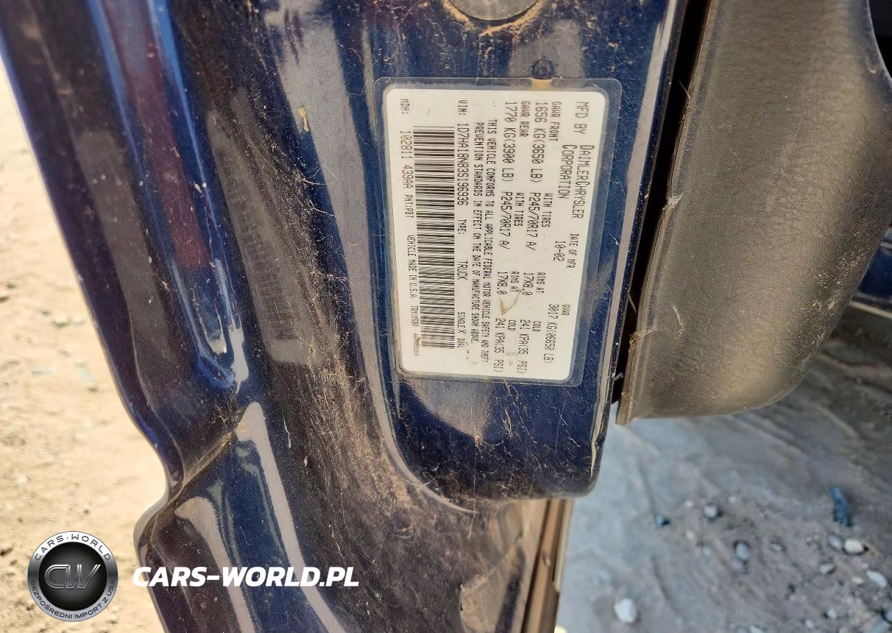 2003 Dodge Ram 1500 St VIN:1D7HA18N83S196936 - 12