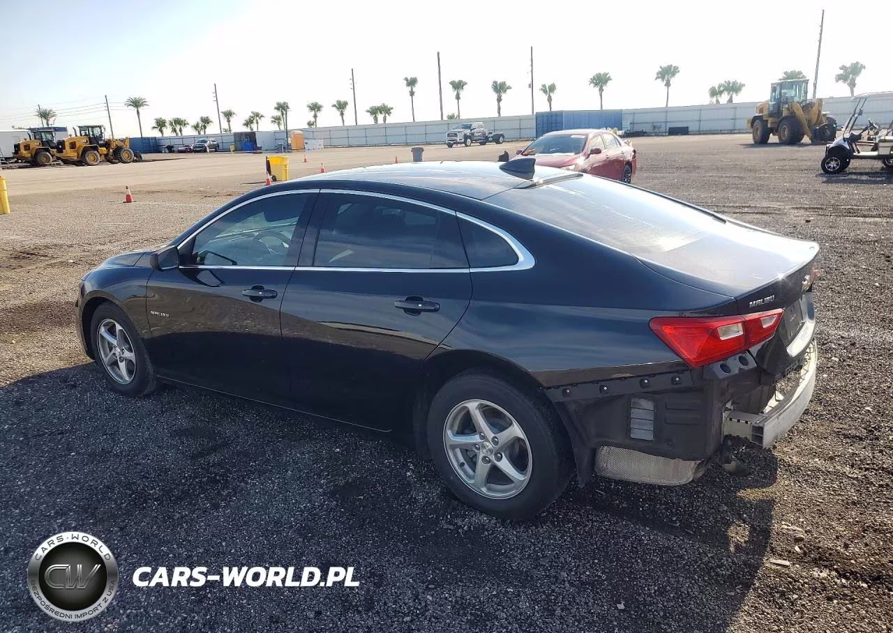 2017 Chevrolet Malibu Ls VIN:1G1ZB5ST0HF135695 - 2