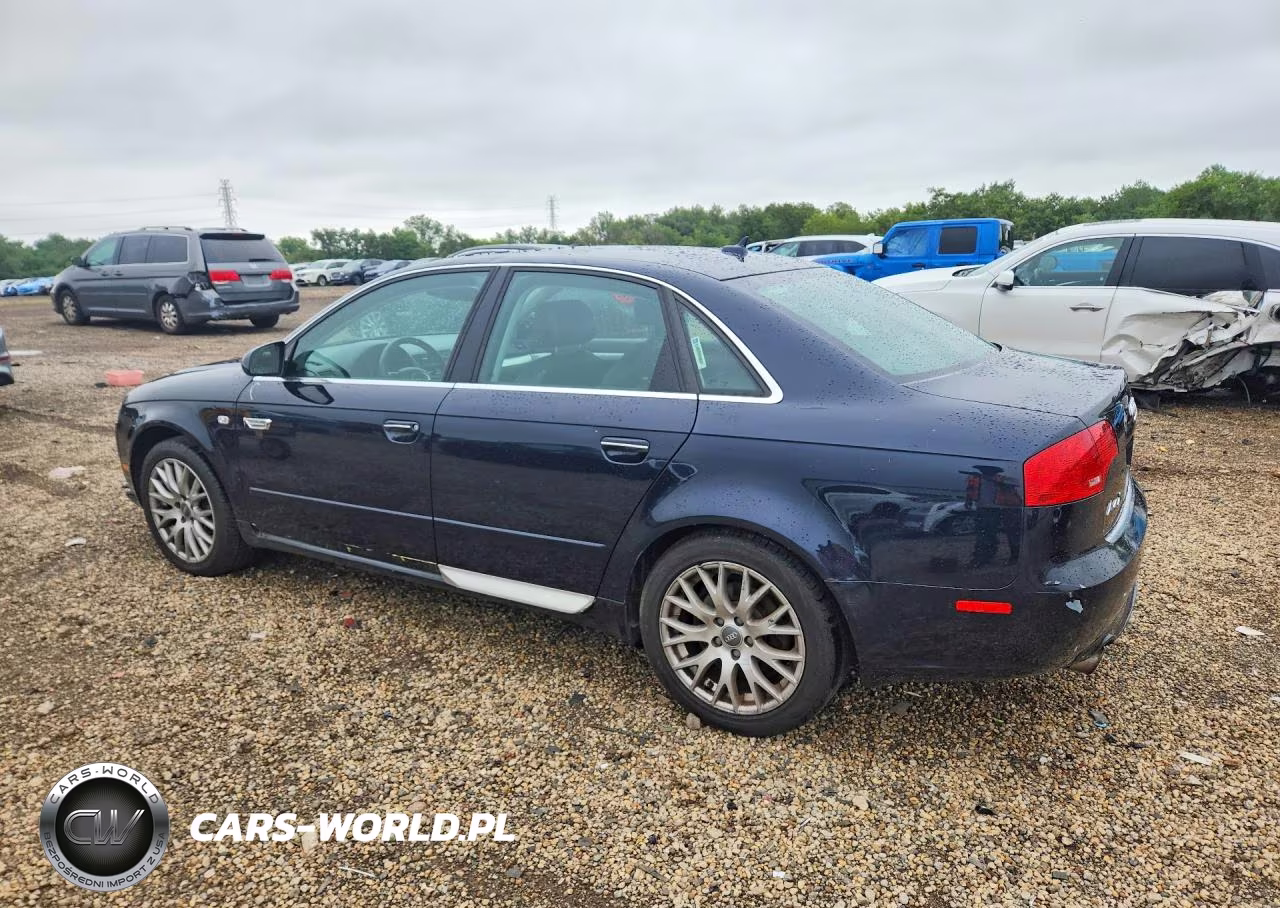 2008 Audi A4 2.0T Quattro VIN:WAUDF78E18A166040 - 2
