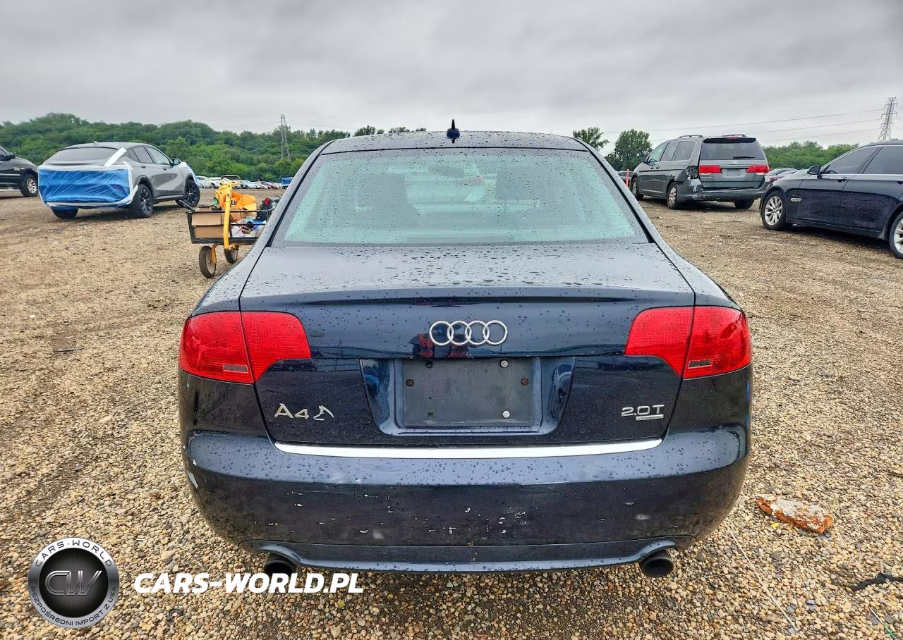 2008 Audi A4 2.0T Quattro VIN:WAUDF78E18A166040 - 6