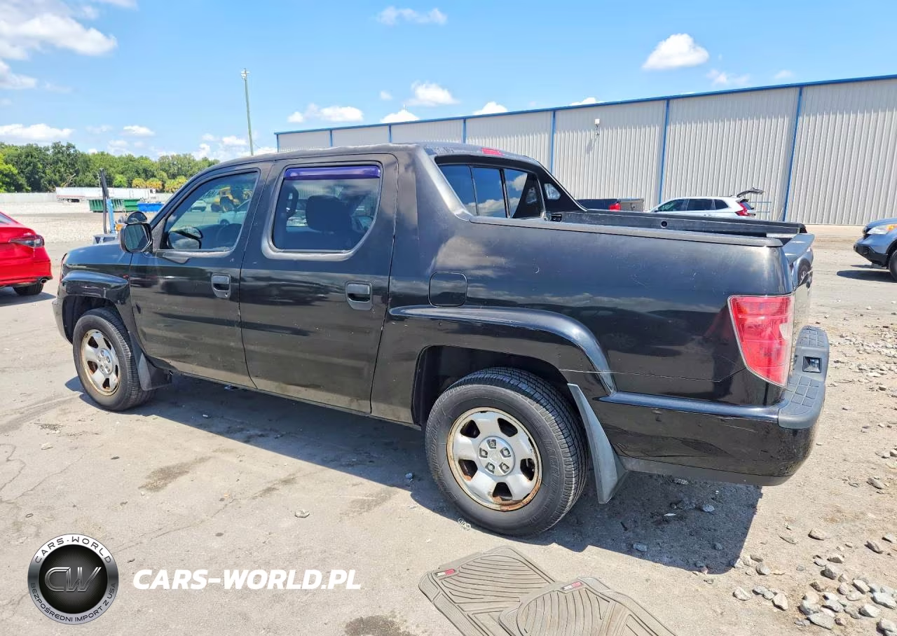 2011 Honda Ridgeline Rt VIN:5FPYK1F26BB003704 - 2