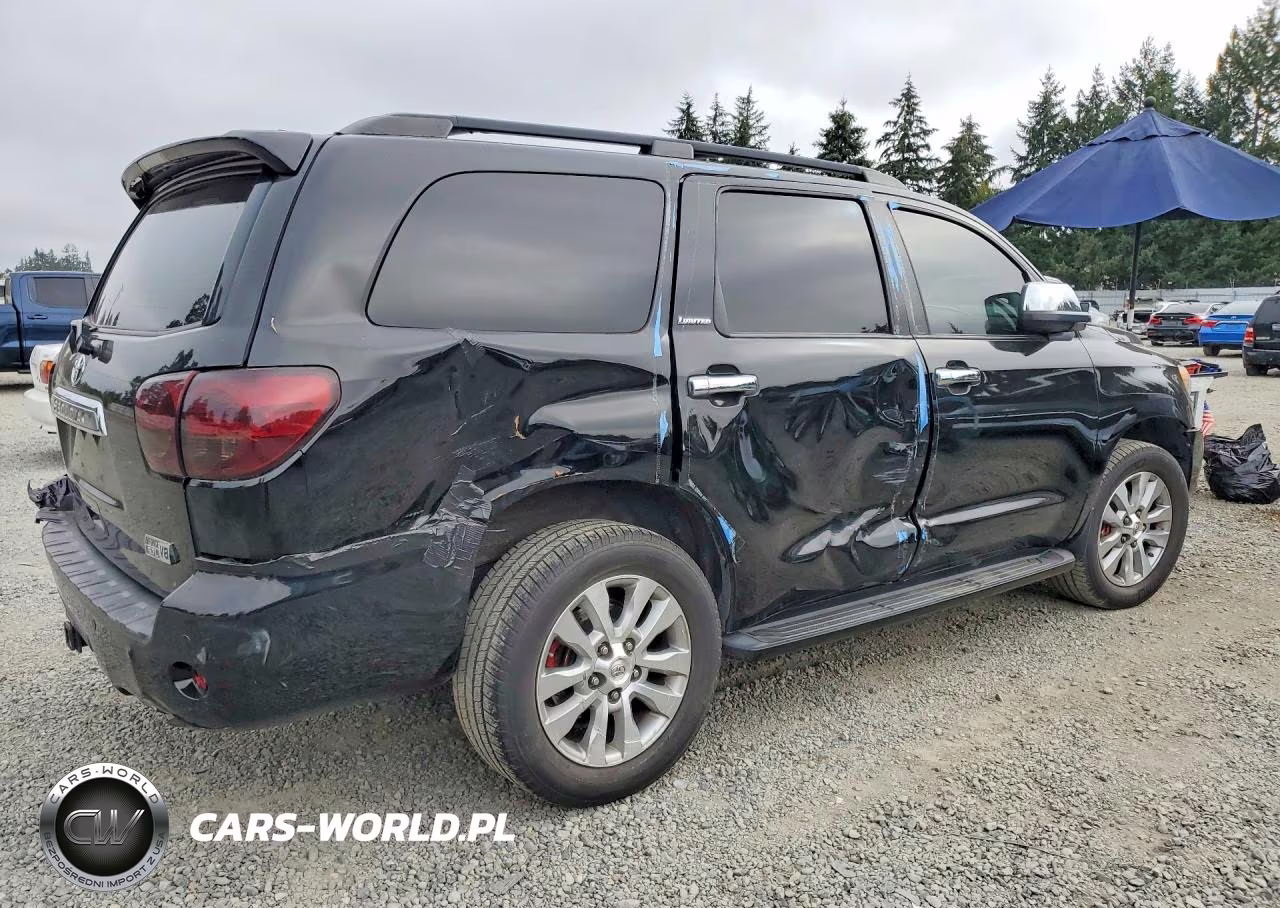 2013 Toyota Sequoia Limited VIN:5TDJY5G11DS079433 - 3