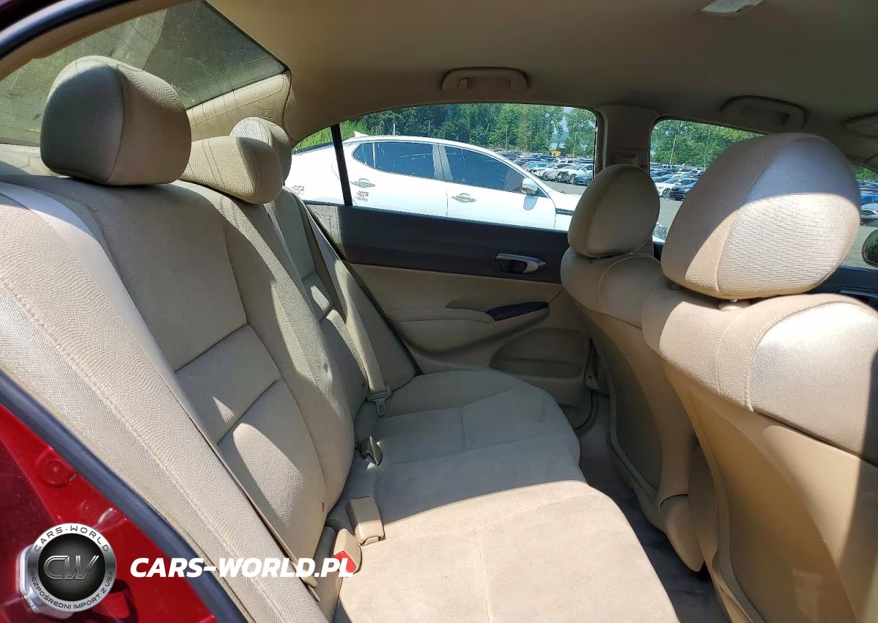 2008 Honda Civic Lx VIN:1HGFA16578L073796 - 10