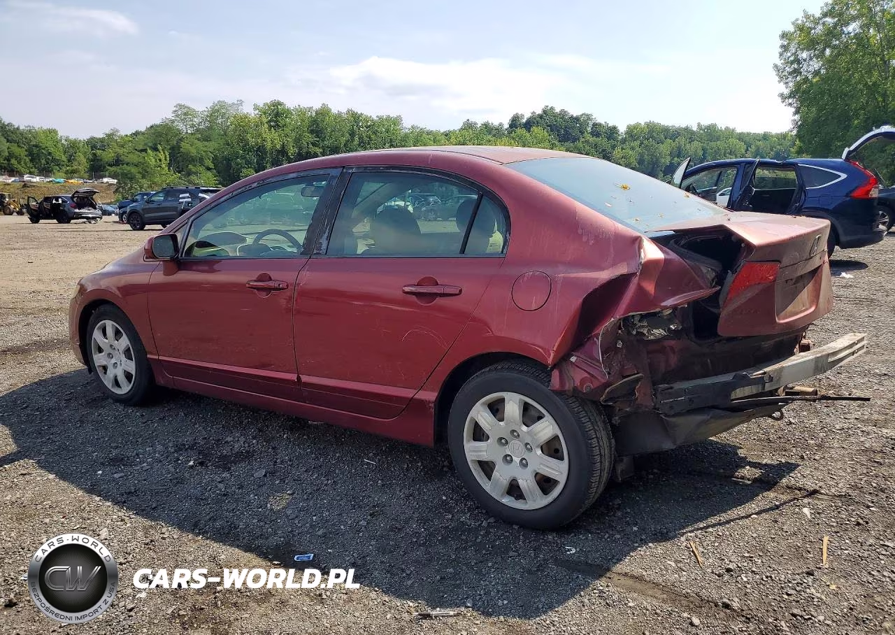 2008 Honda Civic Lx VIN:1HGFA16578L073796 - 2