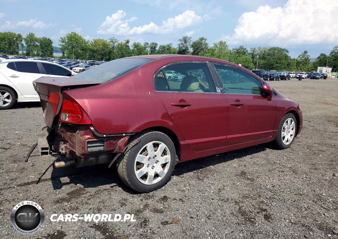 2008 Honda Civic Lx VIN:1HGFA16578L073796 - 3