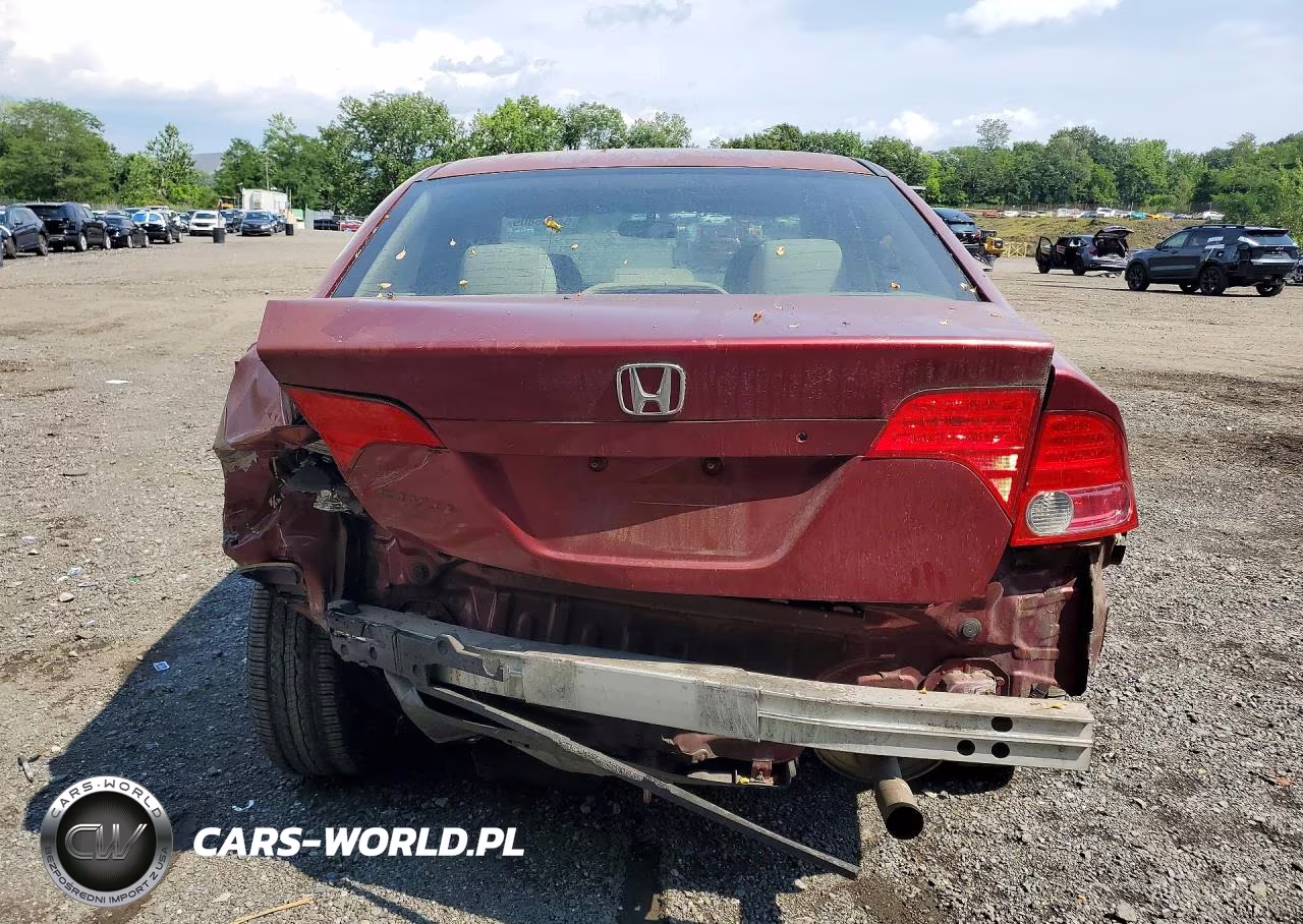 2008 Honda Civic Lx VIN:1HGFA16578L073796 - 6
