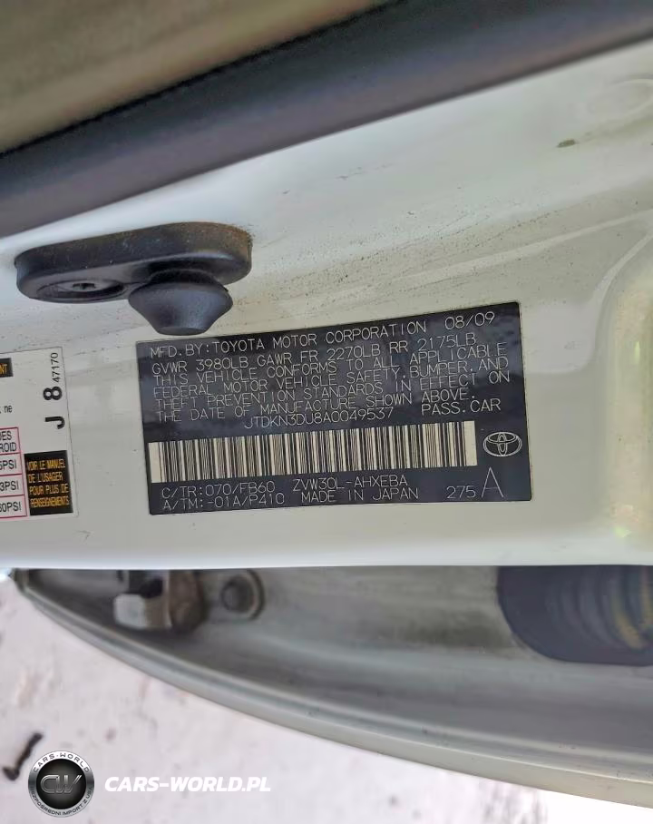 2010 Toyota Prius Iii VIN:JTDKN3DU8A0049537 - 13