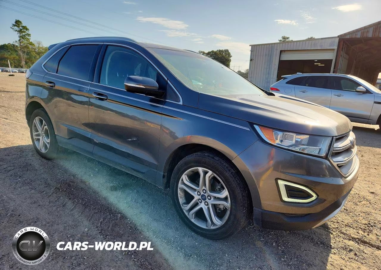 2017 Ford Edge Titanium VIN:2FMPK3K96HBC14342 - 4