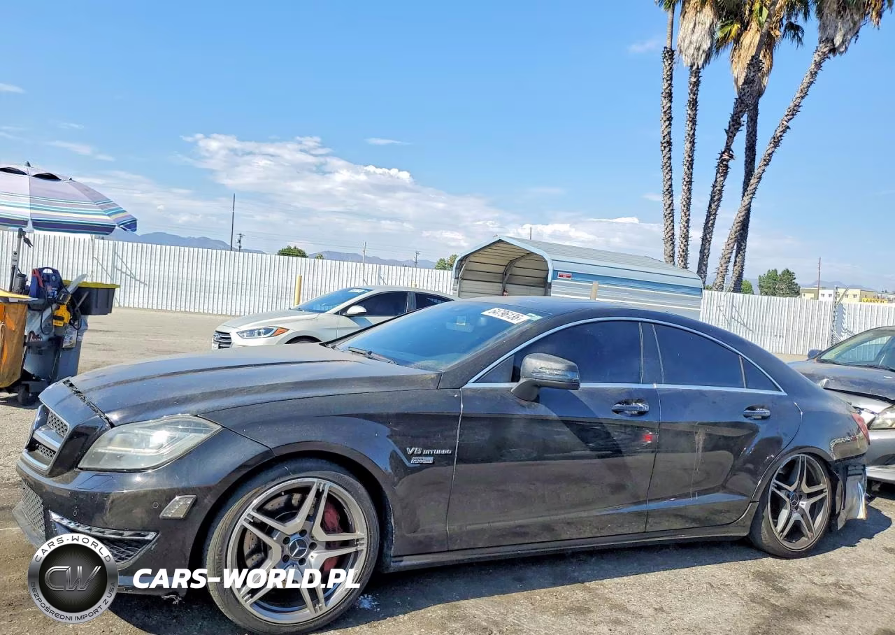2012 Mercedes-Benz Cls 63 Amg VIN:WDDLJ7EB0CA017799 - 1