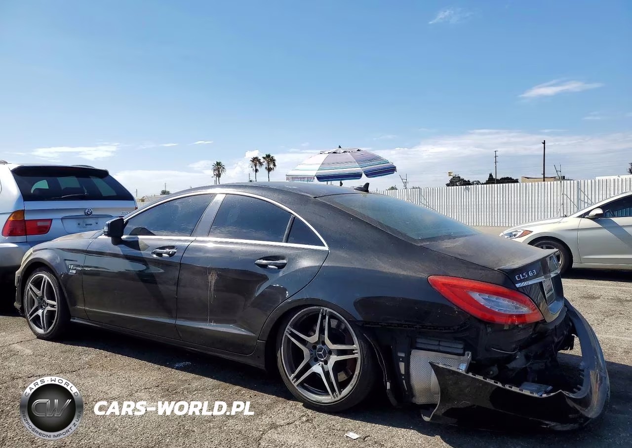 2012 Mercedes-Benz Cls 63 Amg VIN:WDDLJ7EB0CA017799 - 2