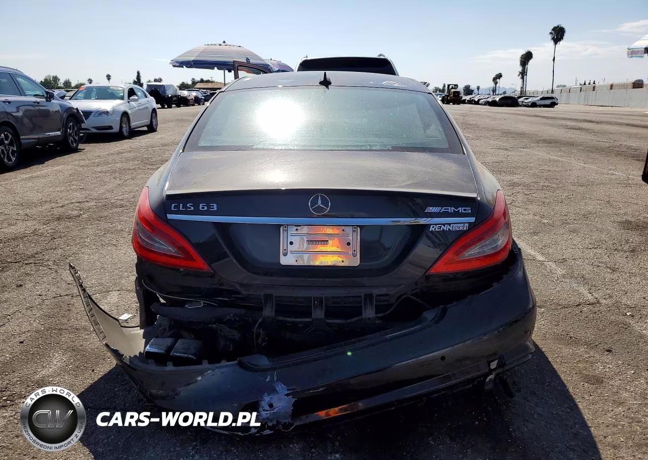 2012 Mercedes-Benz Cls 63 Amg VIN:WDDLJ7EB0CA017799 - 6