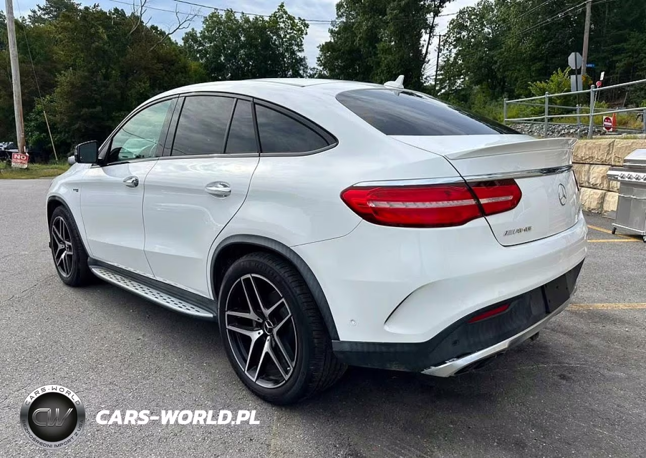 2018 Mercedes-Benz Gle Coupe 43 Amg VIN:4JGED6EB4JA122990 - 2