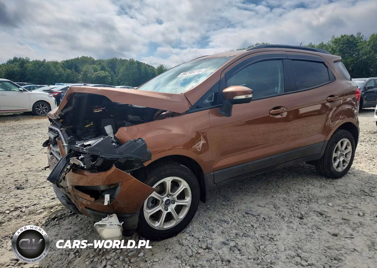 2018 Ford Ecosport Se VIN:MAJ6P1UL5JC170568 - 1