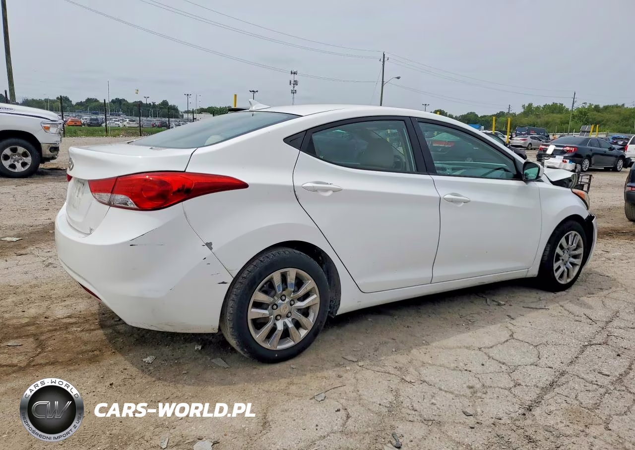 2011 Hyundai Elantra Gls VIN:5NPDH4AE8BH059525 - 3