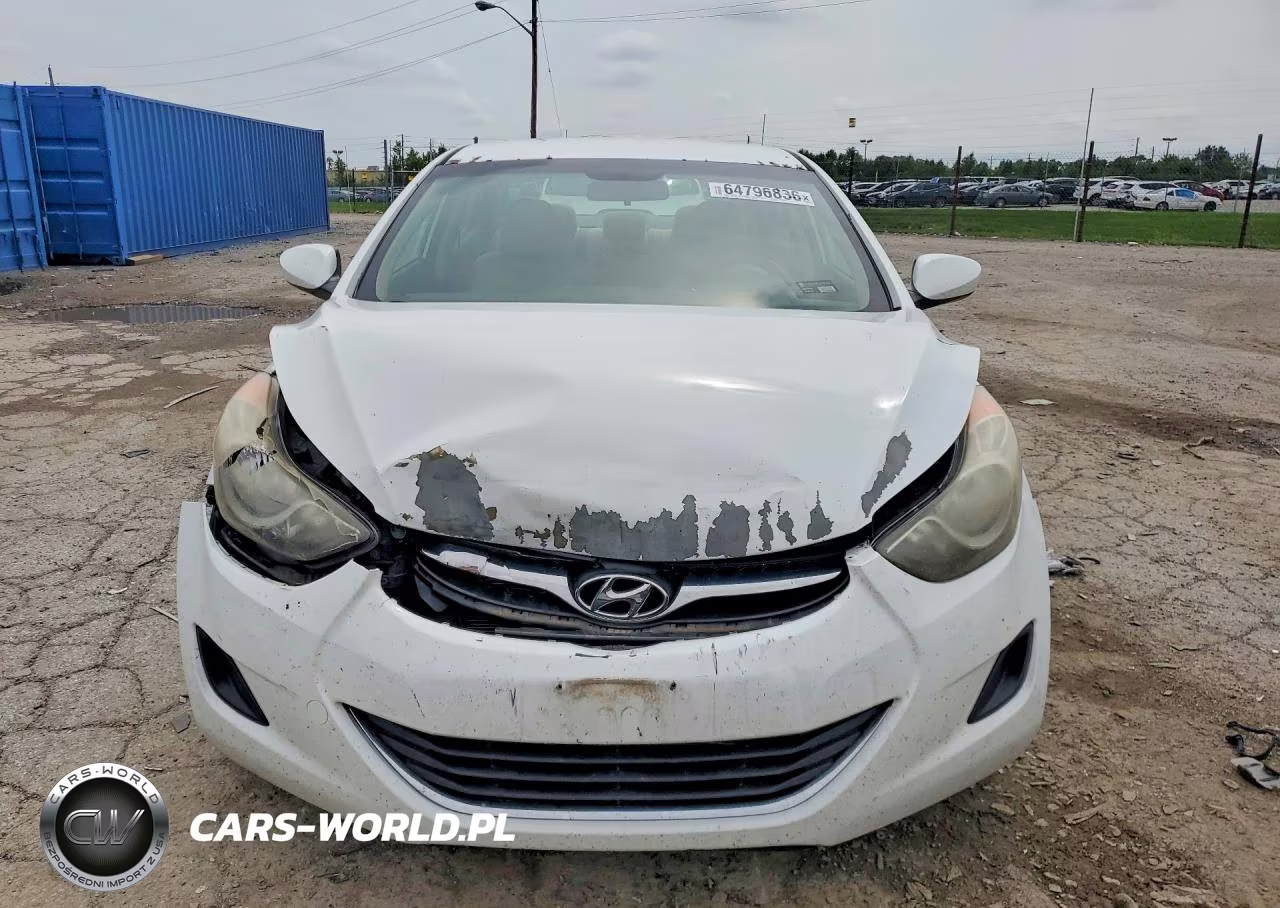 2011 Hyundai Elantra Gls VIN:5NPDH4AE8BH059525 - 5