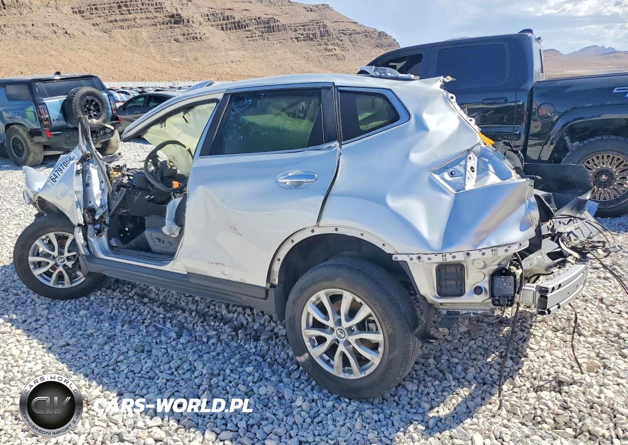 2018 Nissan Rogue Sv VIN:KNMAT2MT1JP528070 - 2