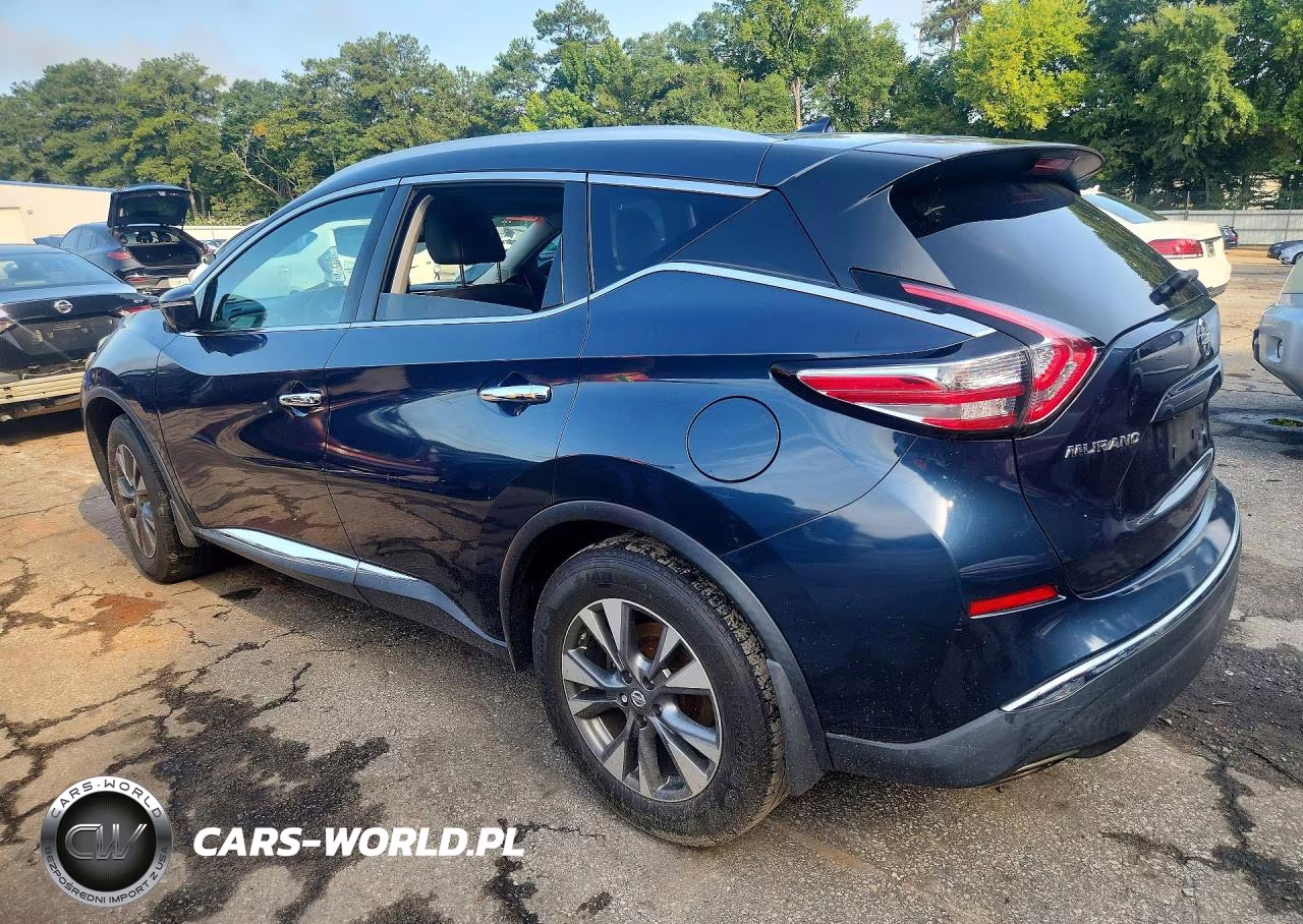 2015 Nissan Murano Sl VIN:5N1AZ2MH0FN277602 - 2