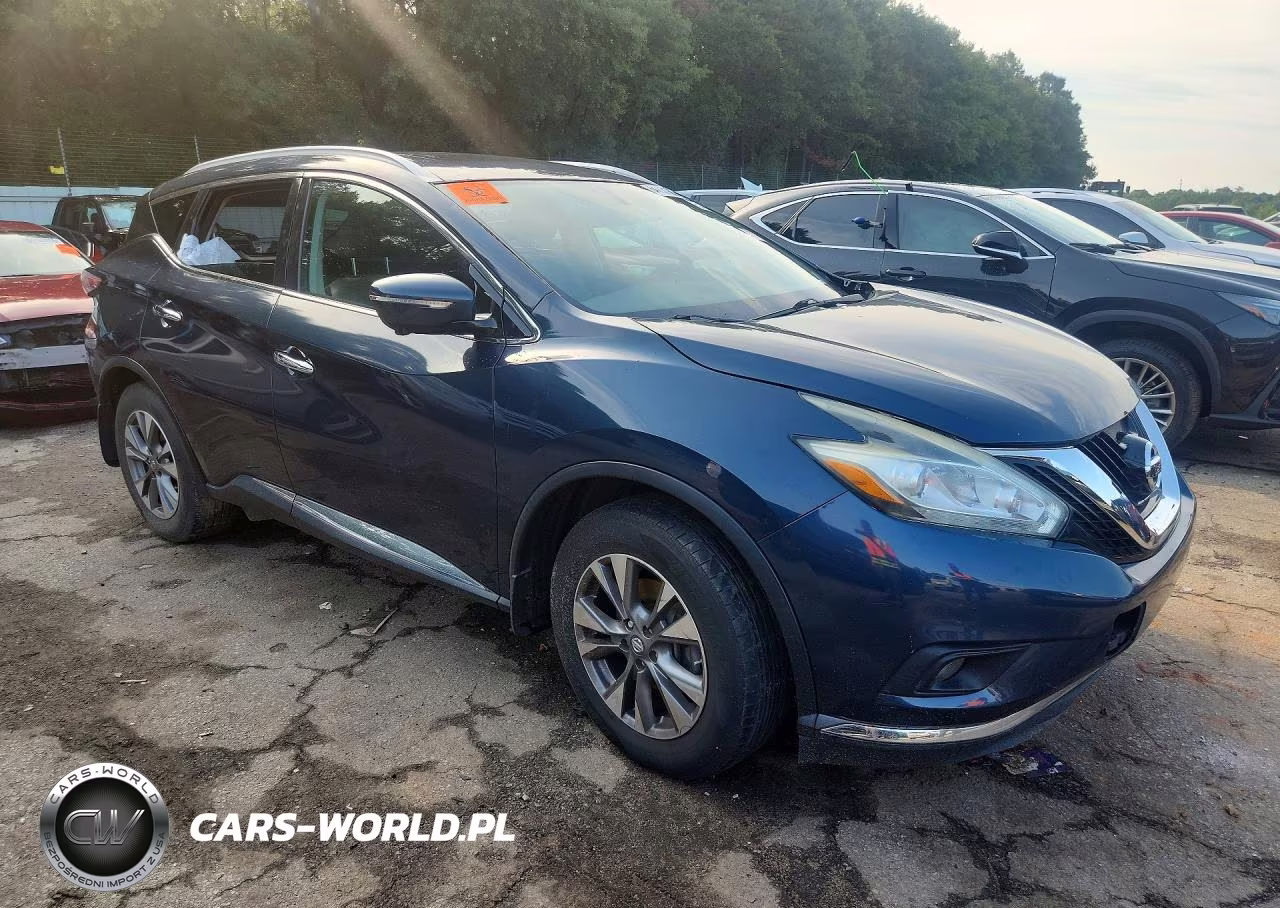 2015 Nissan Murano Sl VIN:5N1AZ2MH0FN277602 - 4