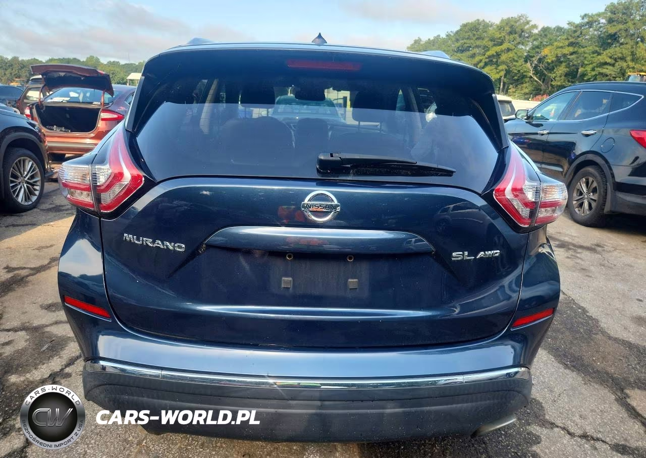 2015 Nissan Murano Sl VIN:5N1AZ2MH0FN277602 - 6