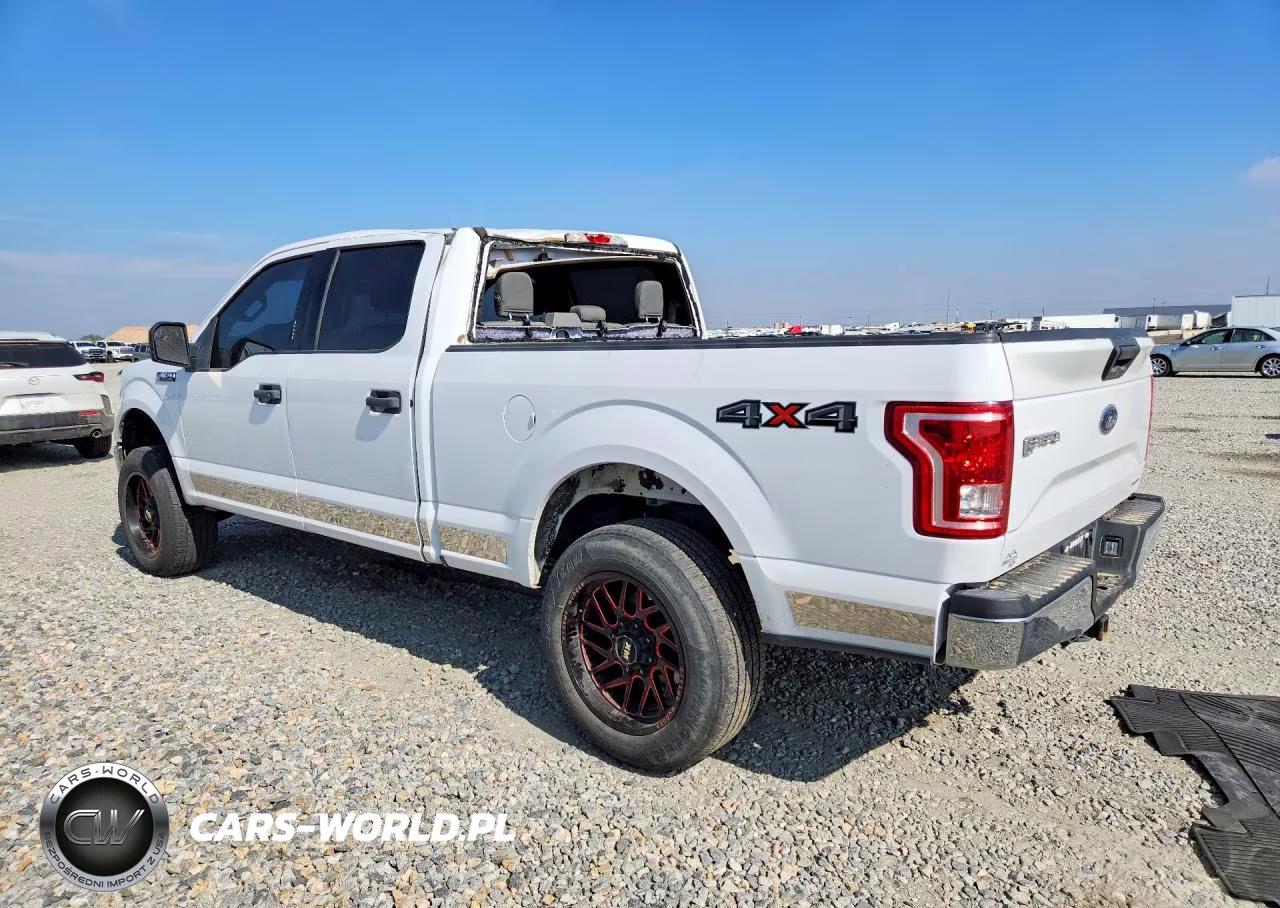 2016 Ford F150 Supercrew VIN:1FTFW1EF2GKF73136 - 2