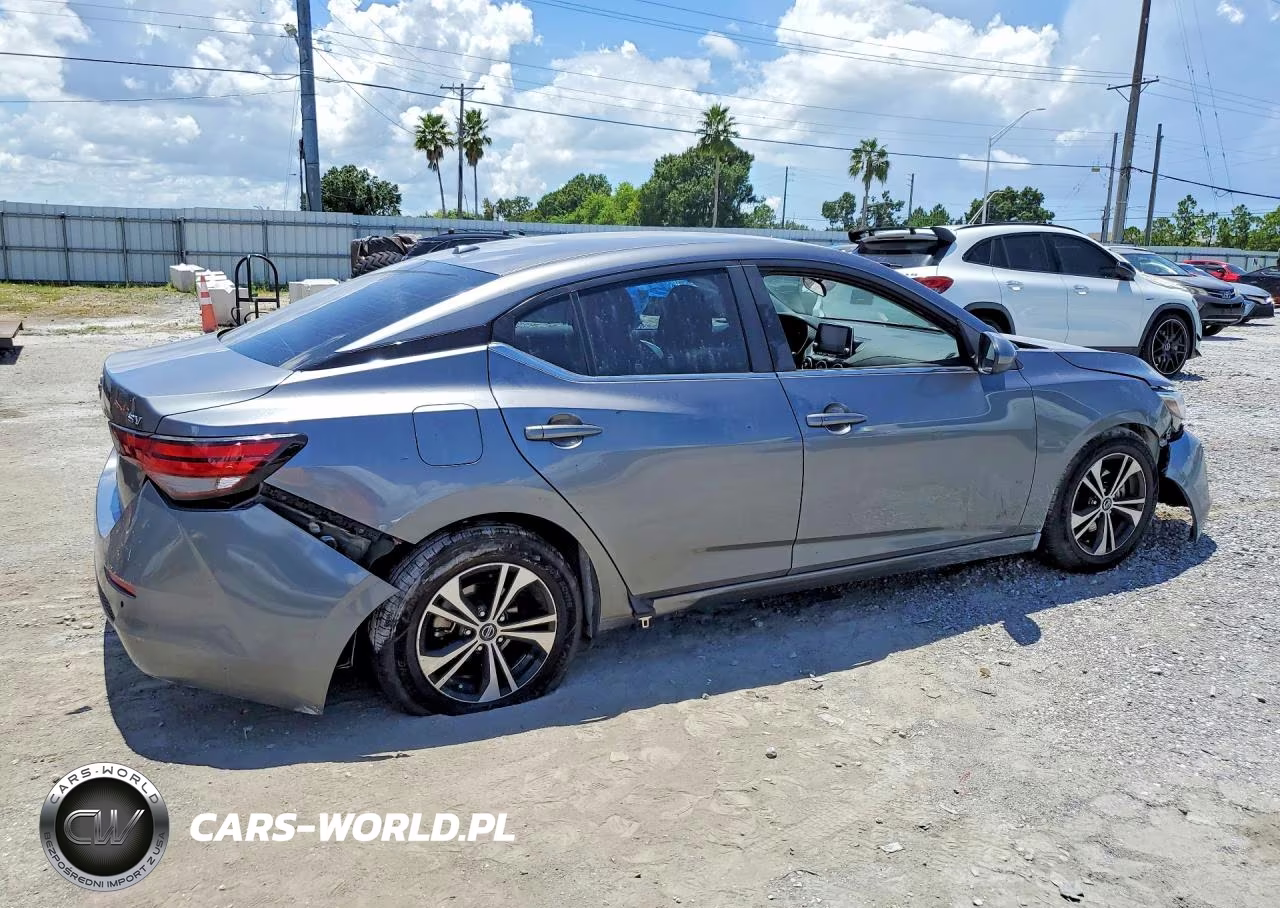 2022 Nissan Sentra Sv VIN:3N1AB8CV9NY285351 - 3