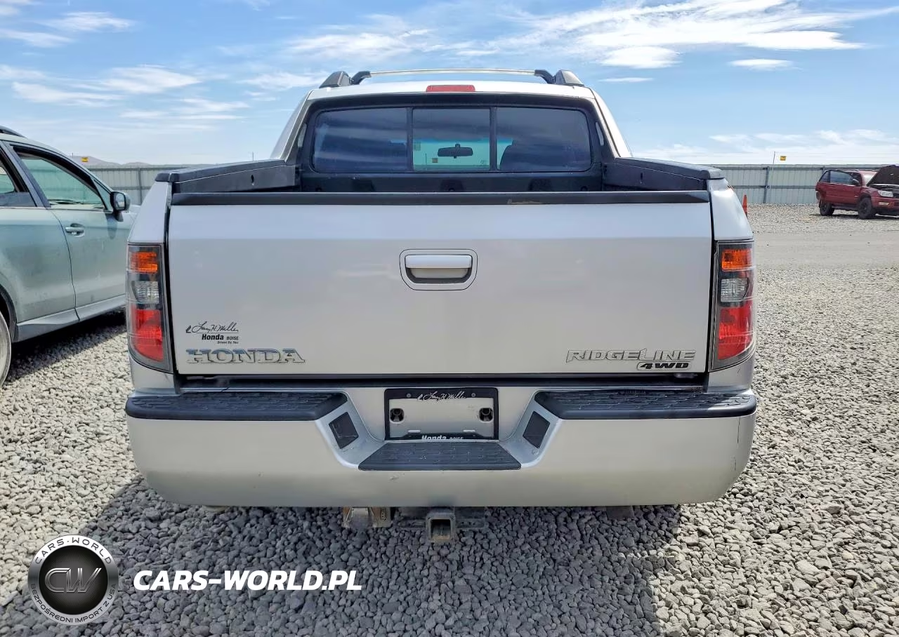 2008 Honda Ridgeline Rtx VIN:2HJYK163X8H503252 - 6