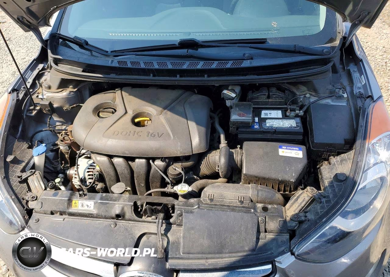 2013 Hyundai Elantra Gls VIN:KMHDH4AE4DU770854 - 11