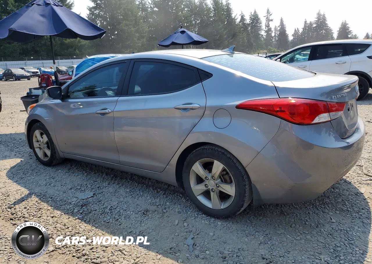 2013 Hyundai Elantra Gls VIN:KMHDH4AE4DU770854 - 2